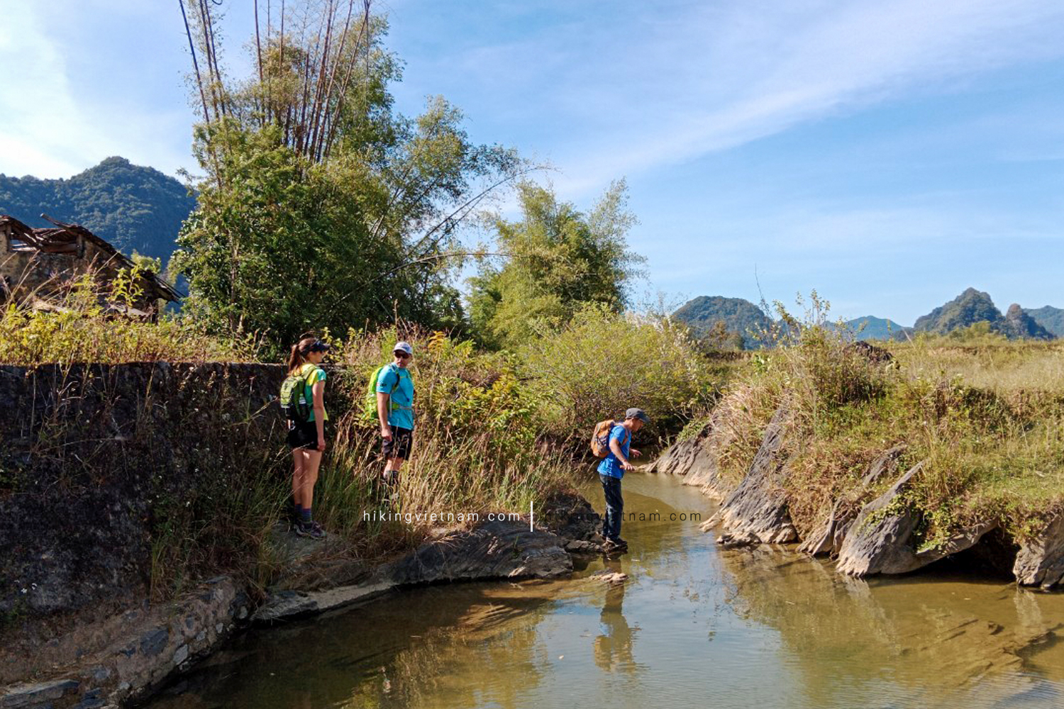 trekking hiking cao bang vietnam